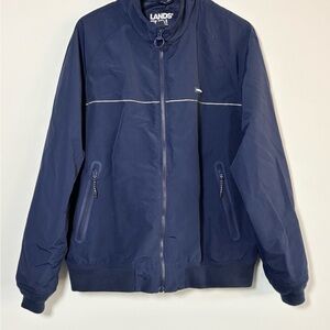 Lands' End Men's Navy Windbreaker